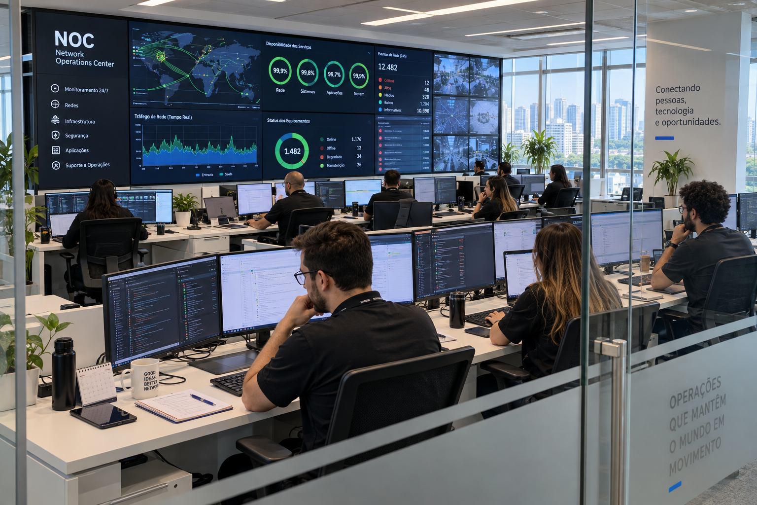 MACROMIND network operations center